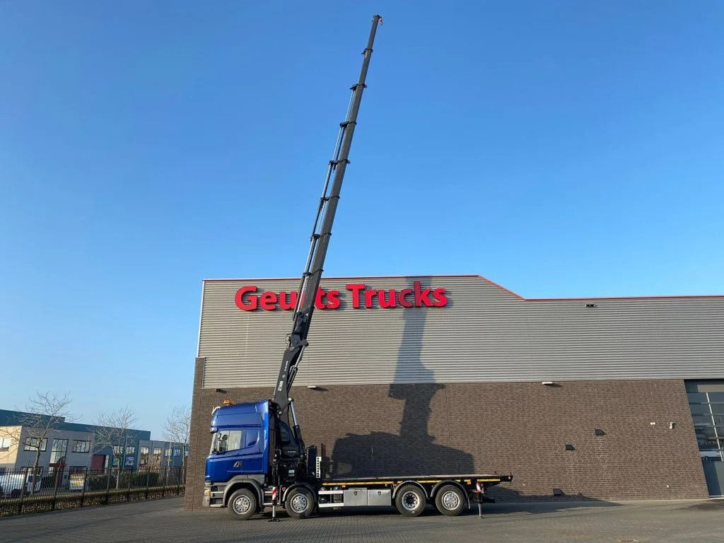 Scania R580 V8 8X2 + HIAB XS 544 E-8 HIPRO KRAAN/KRAN/C - شاحنة كرين, شاحنات مسطحة: صورة 4 Scania R580 V8 8X2 + HIAB XS 544 E-8 HIPRO KRAAN/KRAN/C - شاحنة كرين, شاحنات مسطحة: صورة 4