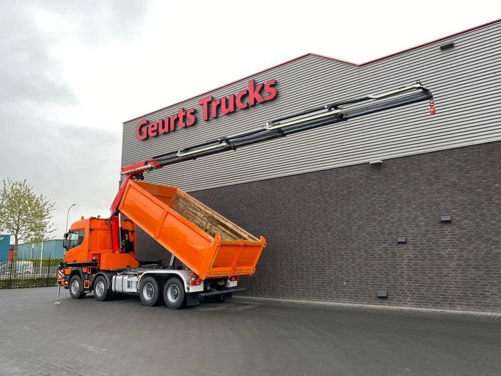 Scania R650 V8 NGS XT 8X4 + KIPPER + FASSI F275A.2.25 K - شاحنة قلاب, شاحنة كرين: صورة 3 Scania R650 V8 NGS XT 8X4 + KIPPER + FASSI F275A.2.25 K - شاحنة قلاب, شاحنة كرين: صورة 3