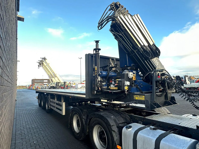 TURBO ,S HOET SC33AA KRAAN/KRAN/CRANE - نصف مقطورة مسطحة: صورة 5 TURBO ,S HOET SC33AA KRAAN/KRAN/CRANE - نصف مقطورة مسطحة: صورة 5