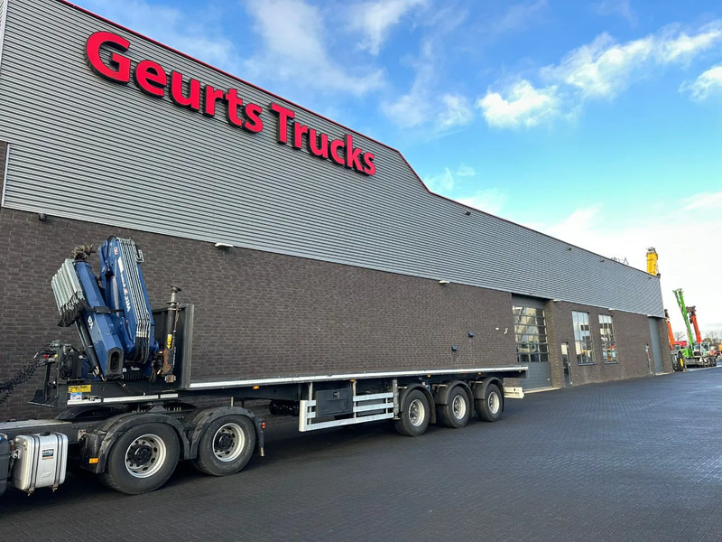 TURBO ,S HOET SC33AA KRAAN/KRAN/CRANE - نصف مقطورة مسطحة: صورة 2 TURBO ,S HOET SC33AA KRAAN/KRAN/CRANE - نصف مقطورة مسطحة: صورة 2