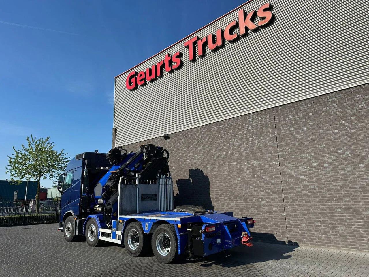 مقطورة السحب Volvo FH 540 8X4 TREKKER / BAKWAGEN MET PALFINGER PK13: صورة 10