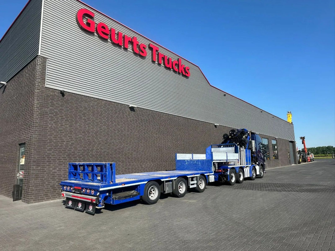 Volvo FH 540 8X4 TREKKER / BAKWAGEN MET PALFINGER PK13 - شاحنة كرين: صورة 5 Volvo FH 540 8X4 TREKKER / BAKWAGEN MET PALFINGER PK13 - شاحنة كرين: صورة 5