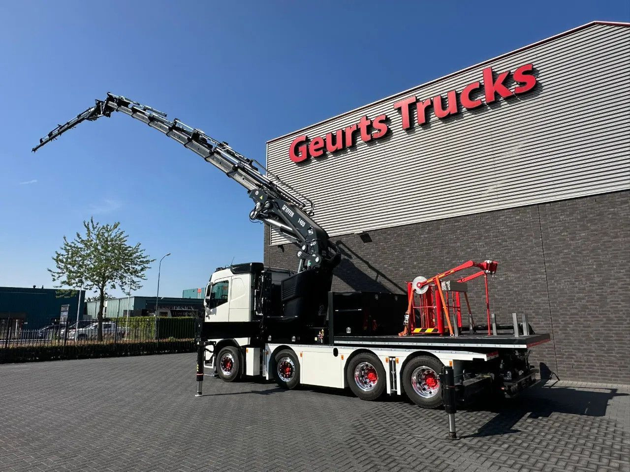 Volvo FH 540 8X4F R TREKKER / BAKWAGEN MET EFFER 1405/ - مقطورة السحب: صورة 3 Volvo FH 540 8X4F R TREKKER / BAKWAGEN MET EFFER 1405/ - مقطورة السحب: صورة 3