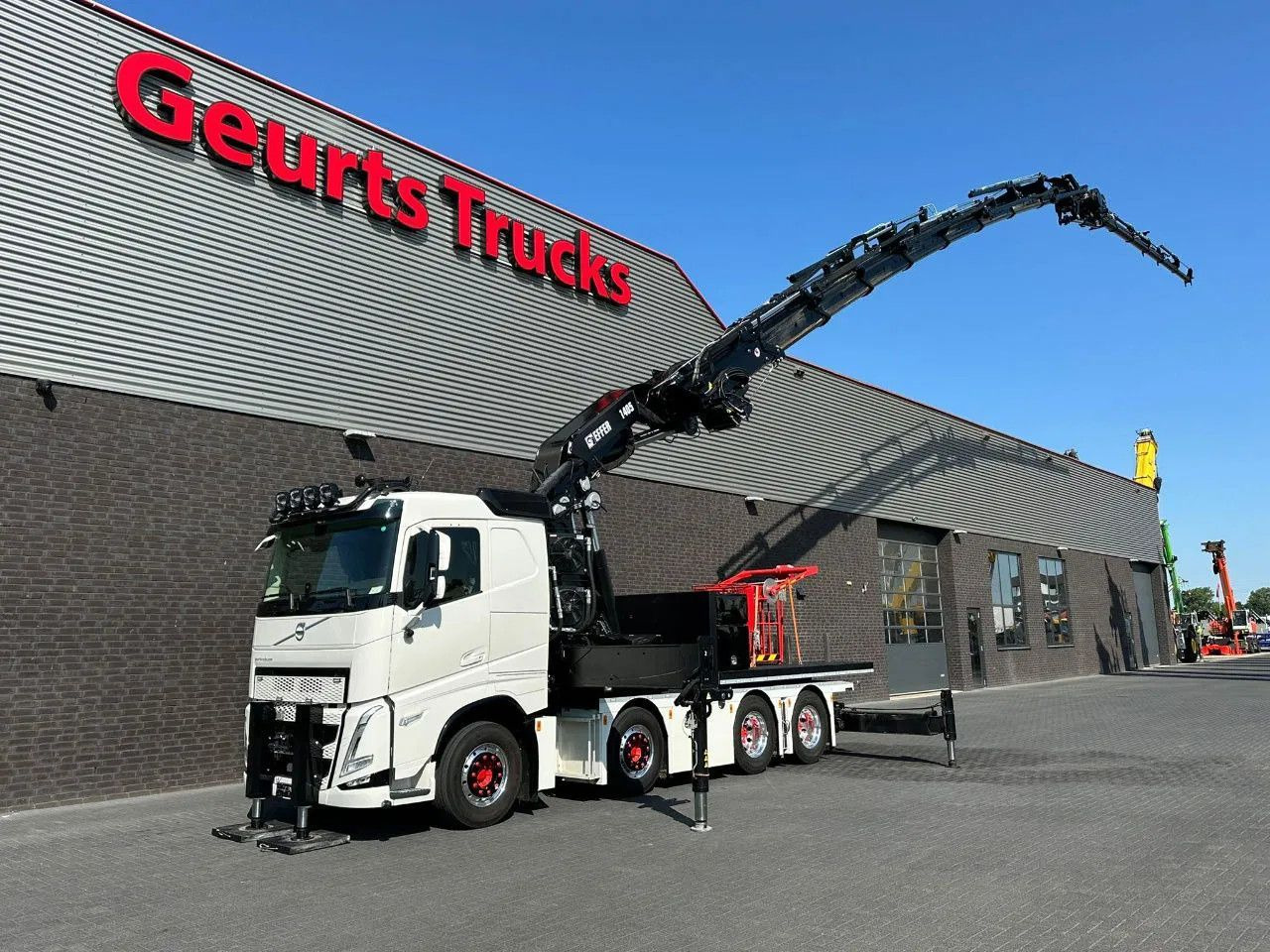 Volvo FH 540 8X4F R TREKKER / BAKWAGEN MET EFFER 1405/ - شاحنة كرين: صورة 2 Volvo FH 540 8X4F R TREKKER / BAKWAGEN MET EFFER 1405/ - شاحنة كرين: صورة 2