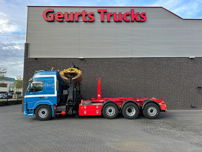 Volvo FM 500 8X2 HIAB MULTILIFT HAAKARMSYSTEM / ABROLLKIPPER / HOOKLIFT MET HIAB LOGLIFT 165Z LAADKRAAN - شاحنة برافعة خطافية, شاحنة كرين: صورة 4 Volvo FM 500 8X2 HIAB MULTILIFT HAAKARMSYSTEM / ABROLLKIPPER / HOOKLIFT MET HIAB LOGLIFT 165Z LAADKRAAN - شاحنة برافعة خطافية, شاحنة كرين: صورة 4