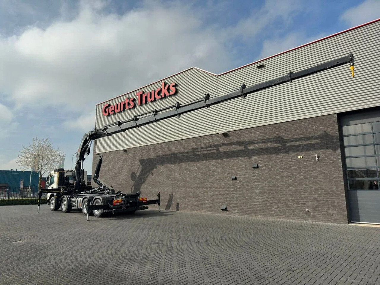 Volvo FMX 500 8X4 HIAB HAAKARM + HIAB 548 E-8 KRAAN/KR - شاحنة كرين: صورة 3 Volvo FMX 500 8X4 HIAB HAAKARM + HIAB 548 E-8 KRAAN/KR - شاحنة كرين: صورة 3