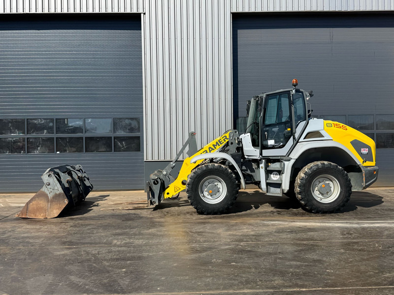 Kramer 8155 / Forks / bucket - اللودر بعجل: صورة 1 Kramer 8155 / Forks / bucket - اللودر بعجل: صورة 1