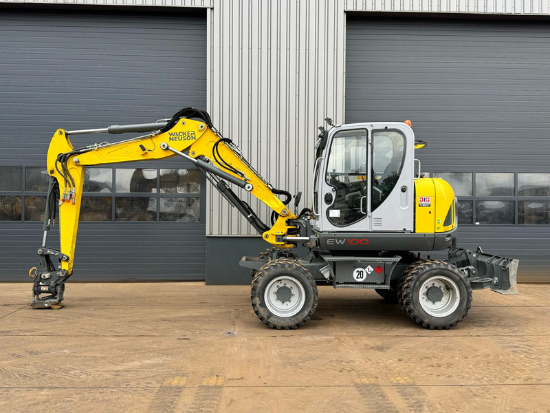 WACKER NEUSON EW100 E06-03 - حفار ذو عجلات: صورة 1 WACKER NEUSON EW100 E06-03 - حفار ذو عجلات: صورة 1