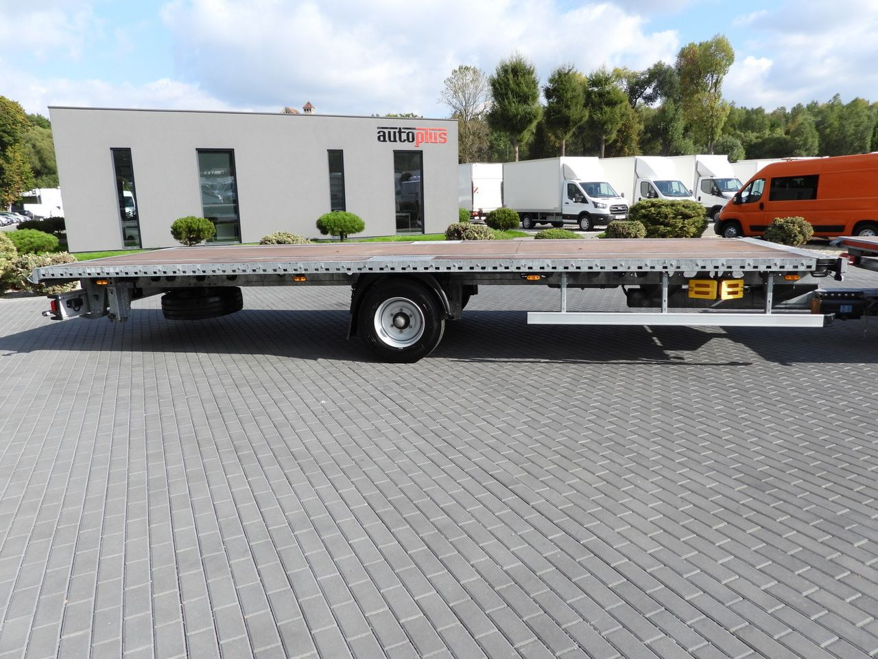 ناقلة حاويات/ شاحنة حاويات DAF LF 230 CONTAINER CARRIER PLATFORM + TRAILER WEBASTO CRUISE CONTROL LED LIGHTS PNEUMATICS AUTOMATIC TRANSMISSION  TWIN WHEELS AIR CONDITIONING  230HP: صورة 33