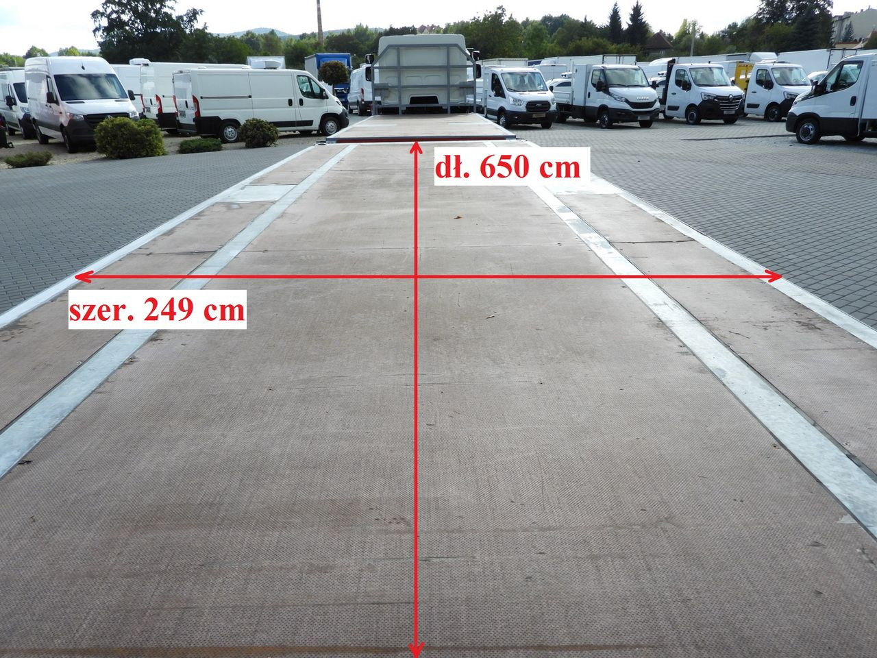 ناقلة حاويات/ شاحنة حاويات DAF LF 230 CONTAINER CARRIER PLATFORM + TRAILER WEBASTO CRUISE CONTROL LED LIGHTS PNEUMATICS AUTOMATIC TRANSMISSION  TWIN WHEELS AIR CONDITIONING  230HP: صورة 40