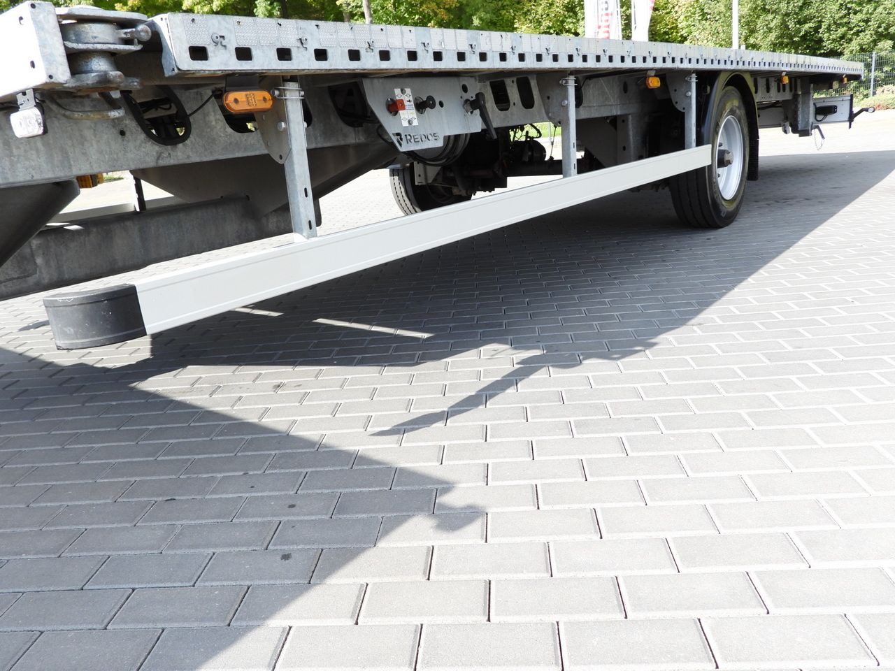 ناقلة حاويات/ شاحنة حاويات DAF LF 230 CONTAINER CARRIER PLATFORM + TRAILER WEBASTO CRUISE CONTROL LED LIGHTS PNEUMATICS AUTOMATIC TRANSMISSION  TWIN WHEELS AIR CONDITIONING  230HP: صورة 42