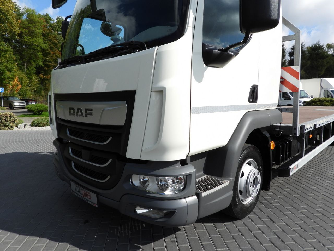 ناقلة حاويات/ شاحنة حاويات DAF LF 230 CONTAINER CARRIER PLATFORM + TRAILER WEBASTO CRUISE CONTROL LED LIGHTS PNEUMATICS AUTOMATIC TRANSMISSION  TWIN WHEELS AIR CONDITIONING  230HP: صورة 26