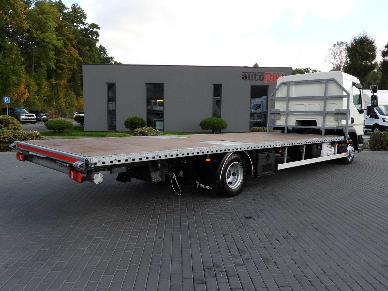 ناقلة حاويات/ شاحنة حاويات DAF LF 230 CONTAINER CARRIER PLATFORM + TRAILER WEBASTO CRUISE CONTROL LED LIGHTS PNEUMATICS AUTOMATIC TRANSMISSION  TWIN WHEELS AIR CONDITIONING  230HP: صورة 27