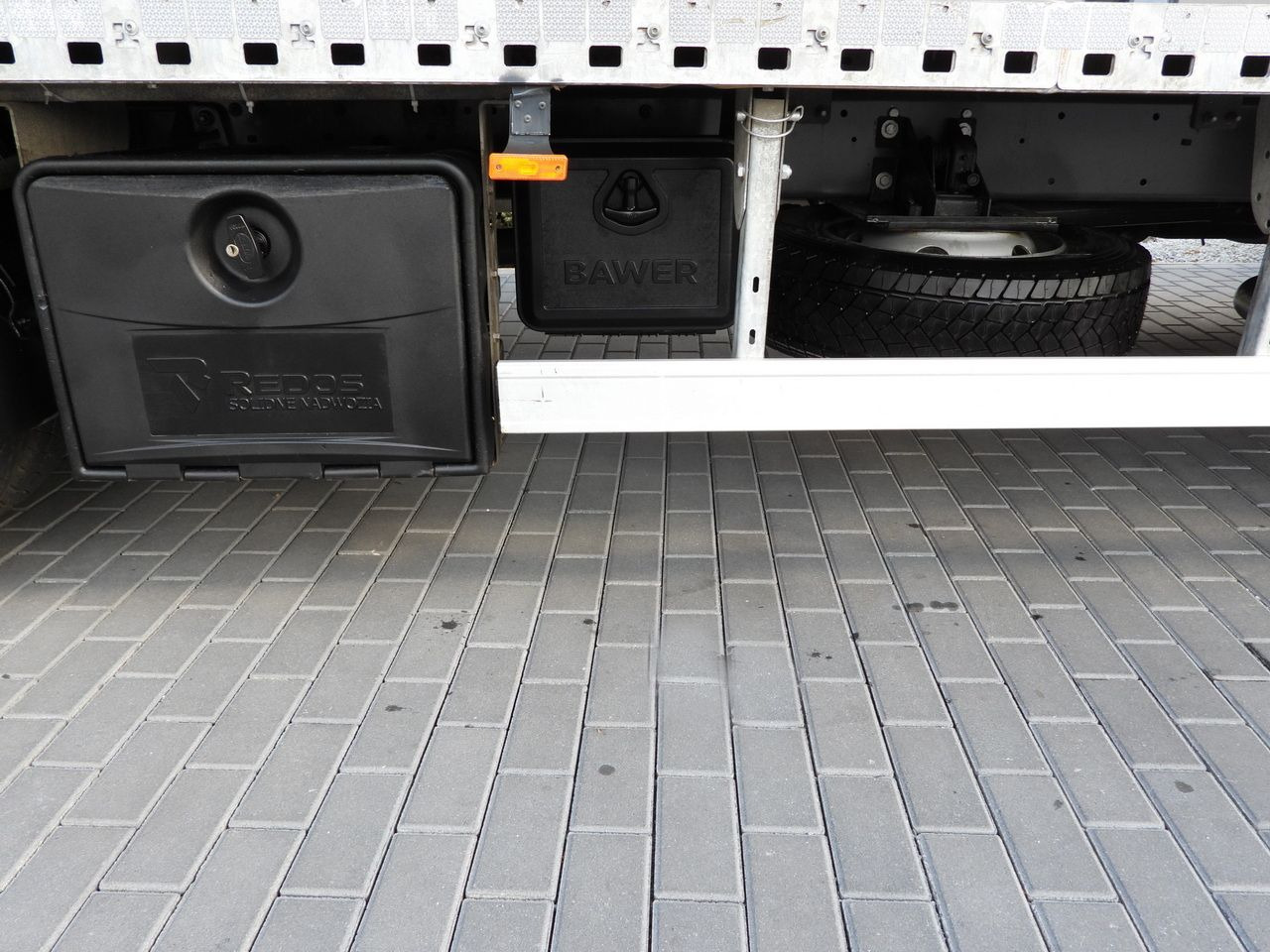 ناقلة حاويات/ شاحنة حاويات DAF LF 230 CONTAINER CARRIER PLATFORM + TRAILER WEBASTO CRUISE CONTROL LED LIGHTS PNEUMATICS AUTOMATIC TRANSMISSION  TWIN WHEELS AIR CONDITIONING  230HP: صورة 23