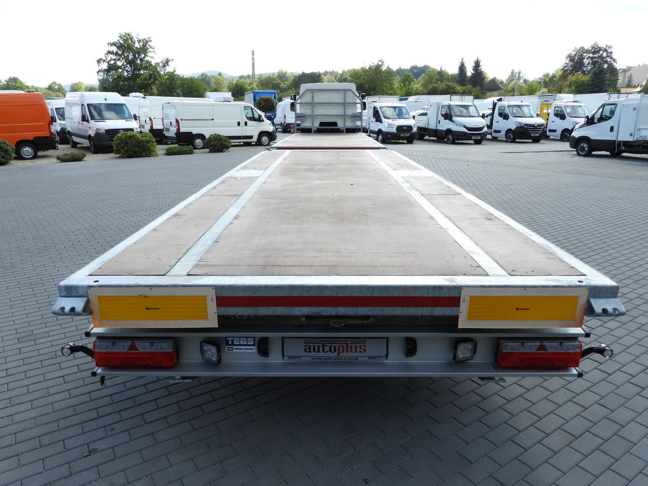 ناقلة حاويات/ شاحنة حاويات DAF LF 230 CONTAINER CARRIER PLATFORM + TRAILER WEBASTO CRUISE CONTROL LED LIGHTS PNEUMATICS AUTOMATIC TRANSMISSION  TWIN WHEELS AIR CONDITIONING  230HP: صورة 31