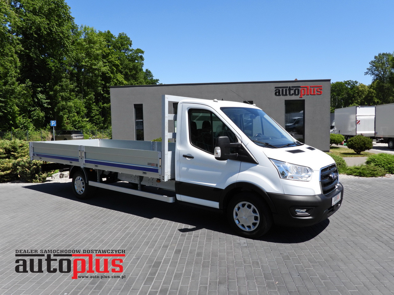 FORD TRANSIT STAKE BODY 10 PALLETS CRUISE CONTROL LED LIGHTS PNEUMATICS AIR CONDITIONING 160HP - شاحنة توصيل مفتوحة: صورة 1 FORD TRANSIT STAKE BODY 10 PALLETS CRUISE CONTROL LED LIGHTS PNEUMATICS AIR CONDITIONING 160HP - شاحنة توصيل مفتوحة: صورة 1