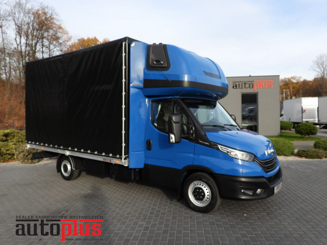 IVECO DAILY 35S21 TARPAULIN 10 PALLETS WEBASTO CRUISE CONTROL NAVIGATION LED LIGHTS AUTOMATIC TRANSMISSION HI-MATIC AIR CONDITIONING 210HP - شاحنة مغلقة بستائر جانبية: صورة 1 IVECO DAILY 35S21 TARPAULIN 10 PALLETS WEBASTO CRUISE CONTROL NAVIGATION LED LIGHTS AUTOMATIC TRANSMISSION HI-MATIC AIR CONDITIONING 210HP - شاحنة مغلقة بستائر جانبية: صورة 1