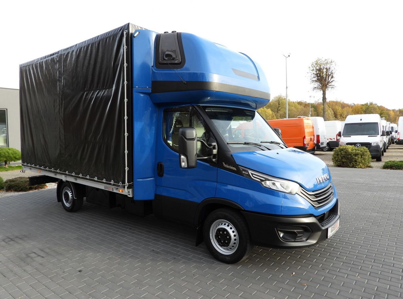 IVECO DAILY 35S21 TARPAULIN 10 PALLETS WEBASTO CRUISE CONTROL NAVIGATION LED LIGHTS AUTOMATIC TRANSMISSION HI-MATIC AIR CONDITIONING 210HP - شاحنة مغلقة بستائر جانبية: صورة 4 IVECO DAILY 35S21 TARPAULIN 10 PALLETS WEBASTO CRUISE CONTROL NAVIGATION LED LIGHTS AUTOMATIC TRANSMISSION HI-MATIC AIR CONDITIONING 210HP - شاحنة مغلقة بستائر جانبية: صورة 4