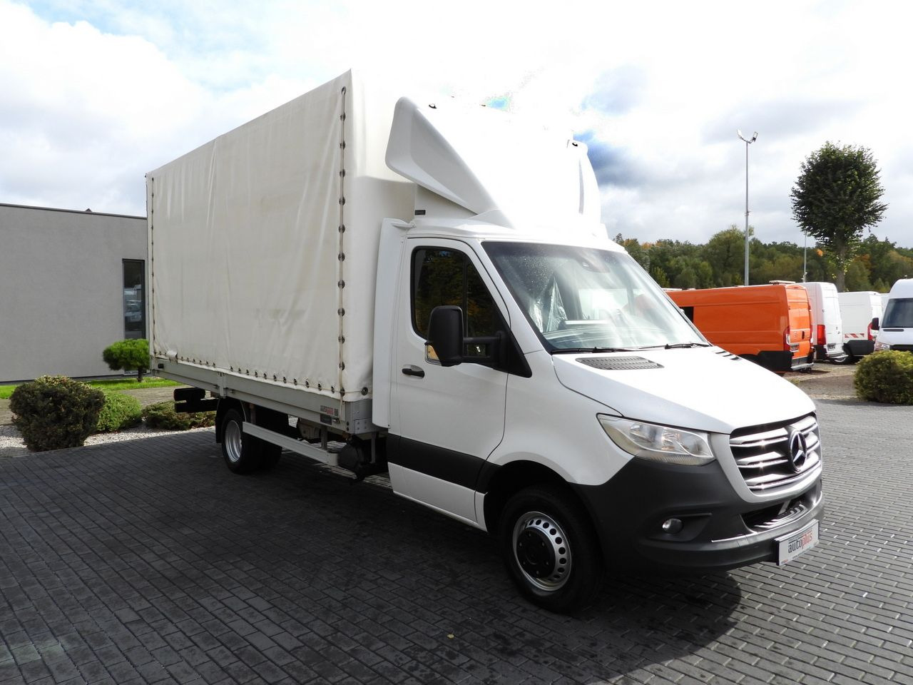 MERCEDES SPRINTER 316 TARPAULIN 10 PALLETS TWIN WHEELS AIR CONDITIONING 165HP - شاحنة مغلقة بستائر جانبية: صورة 4 MERCEDES SPRINTER 316 TARPAULIN 10 PALLETS TWIN WHEELS AIR CONDITIONING 165HP - شاحنة مغلقة بستائر جانبية: صورة 4