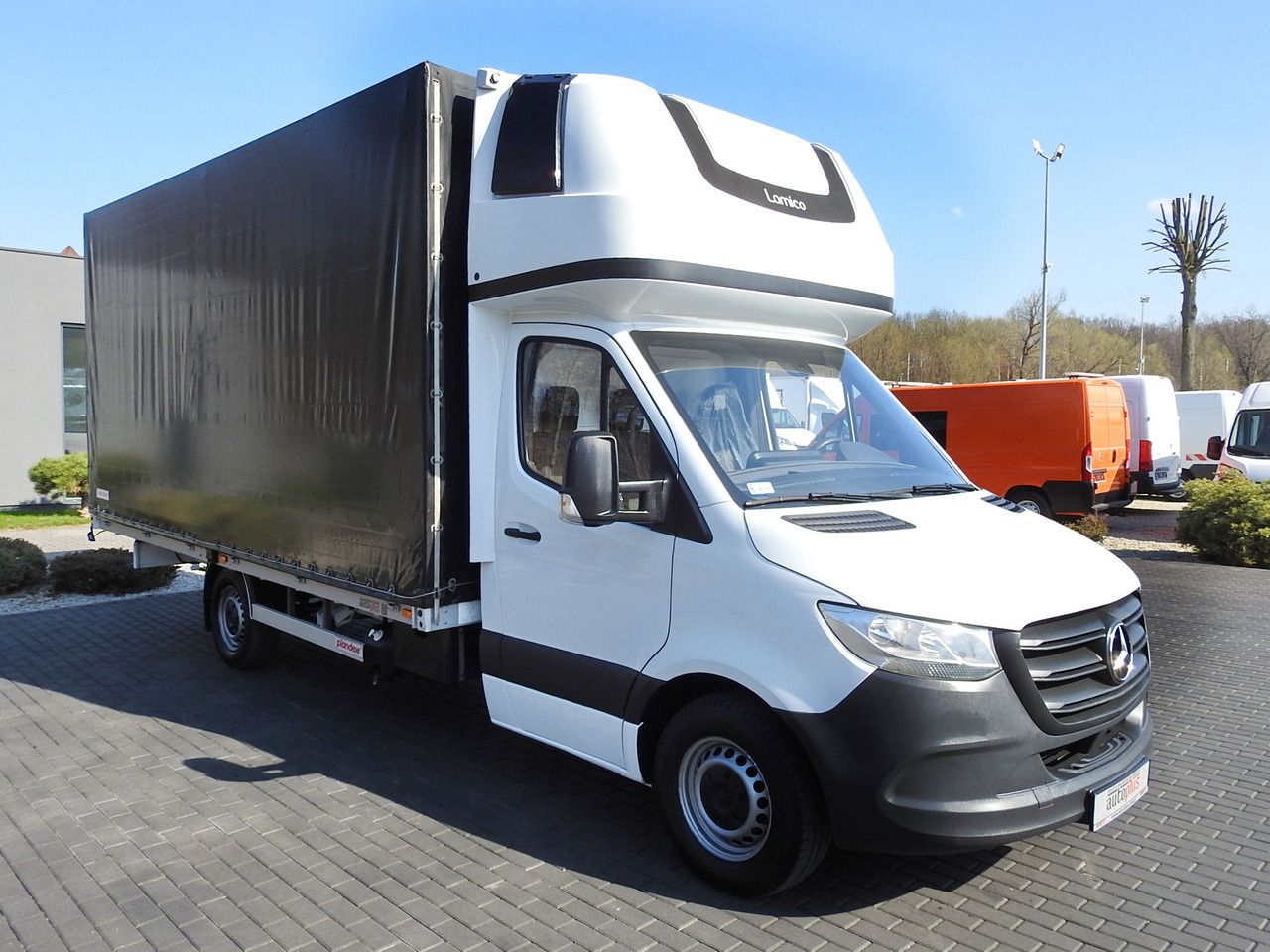 MERCEDES SPRINTER 316 TARPAULIN 10 PALLETS WEBASTO AIR CONDITIONING 165HP - شاحنة مغلقة بستائر جانبية: صورة 4 MERCEDES SPRINTER 316 TARPAULIN 10 PALLETS WEBASTO AIR CONDITIONING 165HP - شاحنة مغلقة بستائر جانبية: صورة 4