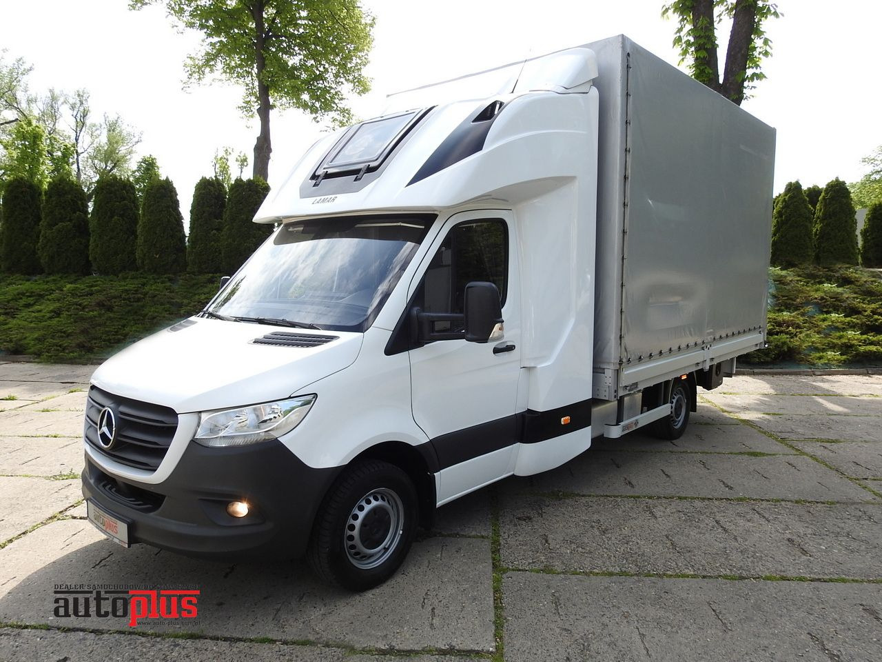 MERCEDES SPRINTER 316 TARPAULIN 10 PALLETS WEBASTO CRUISE CONTROL AIR CONDITIONING 165HP - شاحنة مغلقة بستائر جانبية: صورة 1 MERCEDES SPRINTER 316 TARPAULIN 10 PALLETS WEBASTO CRUISE CONTROL AIR CONDITIONING 165HP - شاحنة مغلقة بستائر جانبية: صورة 1