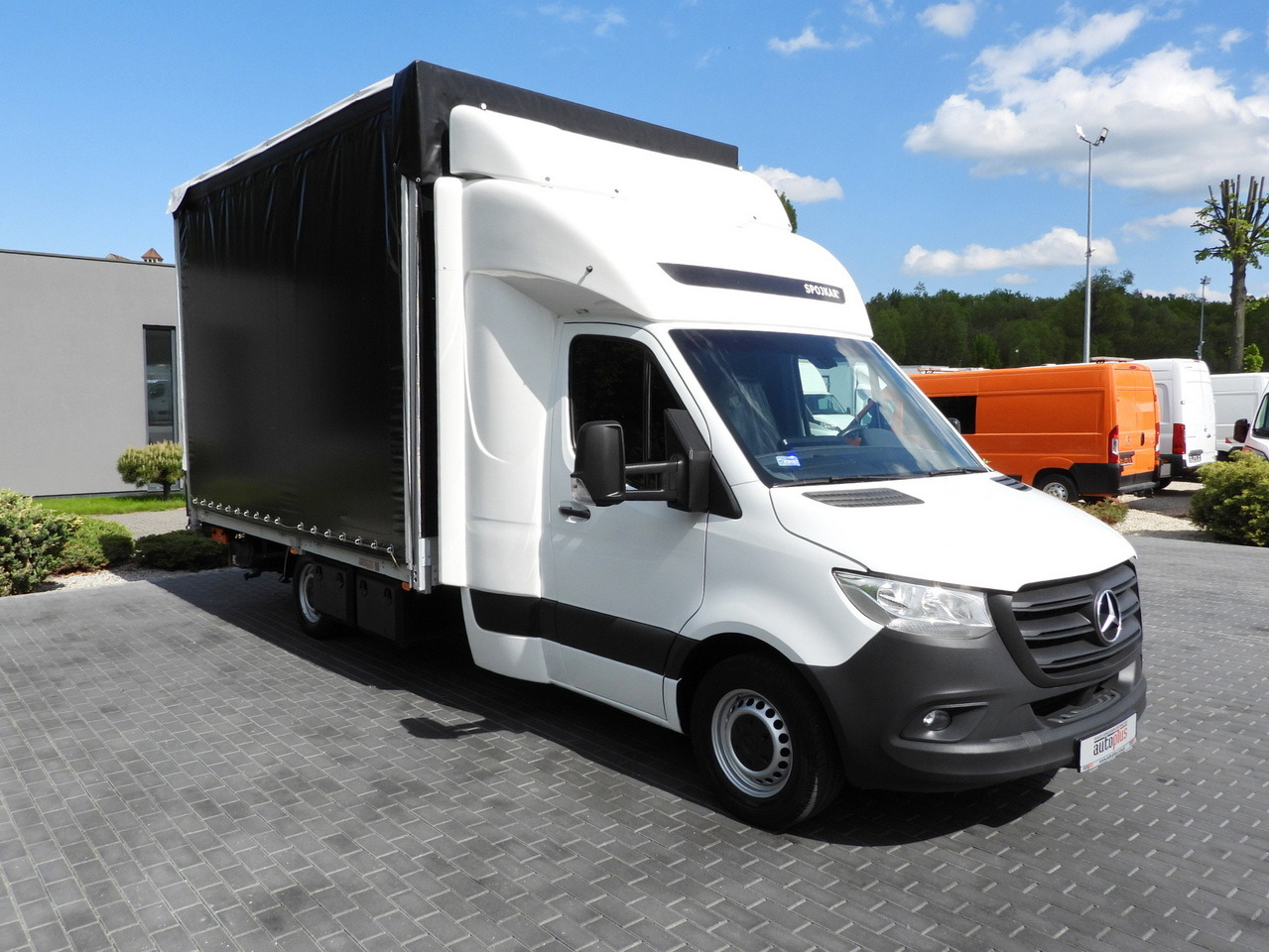 MERCEDES SPRINTER 316 TARPAULIN LIFT 10 PALLETS WEBASTO CRUISE CONTROL PNEUMATICS AIR CONDITIONING 160HP - شاحنة مغلقة بستائر جانبية: صورة 4 MERCEDES SPRINTER 316 TARPAULIN LIFT 10 PALLETS WEBASTO CRUISE CONTROL PNEUMATICS AIR CONDITIONING 160HP - شاحنة مغلقة بستائر جانبية: صورة 4