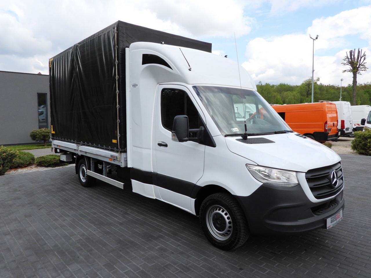 MERCEDES SPRINTER 316 TARPAULIN LIFT 8 PALLETS WEBASTO CRUISE CONTROL AIR CONDITIONING 160HP - شاحنة مغلقة بستائر جانبية: صورة 4 MERCEDES SPRINTER 316 TARPAULIN LIFT 8 PALLETS WEBASTO CRUISE CONTROL AIR CONDITIONING 160HP - شاحنة مغلقة بستائر جانبية: صورة 4