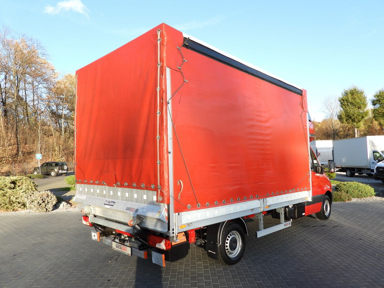 MERCEDES SPRINTER 316 TARPAULIN LIFT 8 PALLETS WEBASTO CRUISE CONTROL AIR CONDITIONING  160HP - شاحنة مغلقة بستائر جانبية: صورة 3 MERCEDES SPRINTER 316 TARPAULIN LIFT 8 PALLETS WEBASTO CRUISE CONTROL AIR CONDITIONING  160HP - شاحنة مغلقة بستائر جانبية: صورة 3