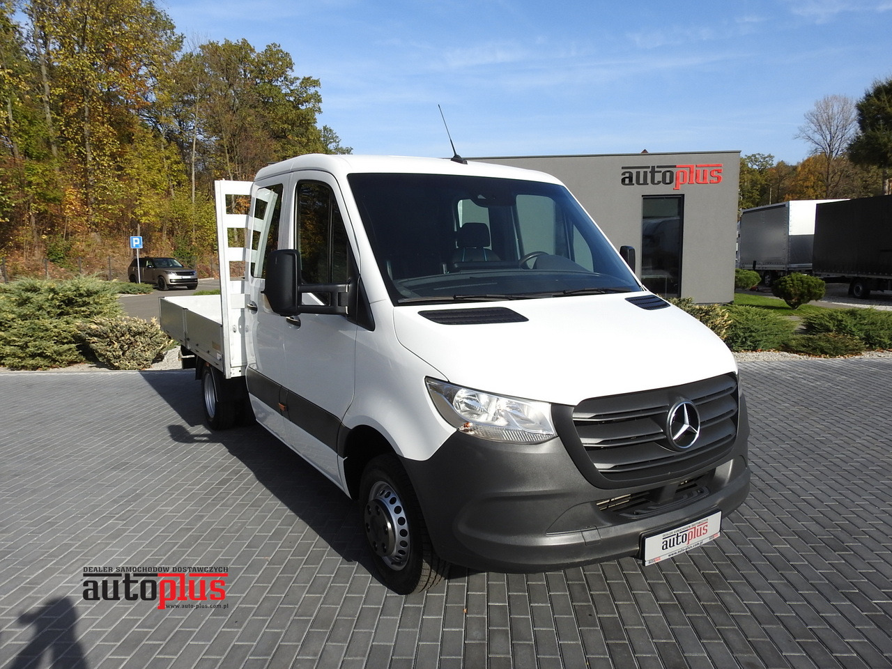 MERCEDES SPRINTER 516 STAKE BODY DOUBLE CABIN DOKA 6 SEATS CRUISE CONTROL AIR CONDITIONING TWIN WHEELS  160HP - الشاحنات الصغيرة كابينة مزدوجة: صورة 1 MERCEDES SPRINTER 516 STAKE BODY DOUBLE CABIN DOKA 6 SEATS CRUISE CONTROL AIR CONDITIONING TWIN WHEELS  160HP - الشاحنات الصغيرة كابينة مزدوجة: صورة 1