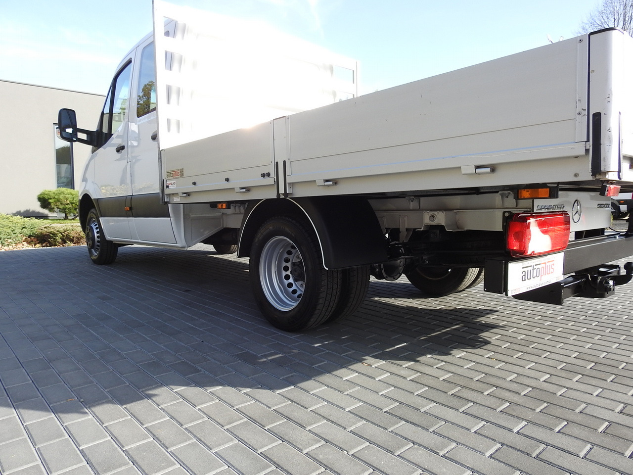 الشاحنات الصغيرة كابينة مزدوجة MERCEDES SPRINTER 516 STAKE BODY DOUBLE CABIN DOKA 6 SEATS CRUISE CONTROL AIR CONDITIONING TWIN WHEELS  160HP: صورة 15