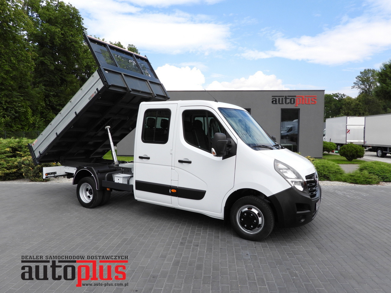 OPEL MOVANO TIPPER DOUBLE CABIN DOKA 7 SEATS LED LIGHTS TWIN WHEELS AIR CONDITIONING 145HP - قلاب صغير: صورة 1 OPEL MOVANO TIPPER DOUBLE CABIN DOKA 7 SEATS LED LIGHTS TWIN WHEELS AIR CONDITIONING 145HP - قلاب صغير: صورة 1