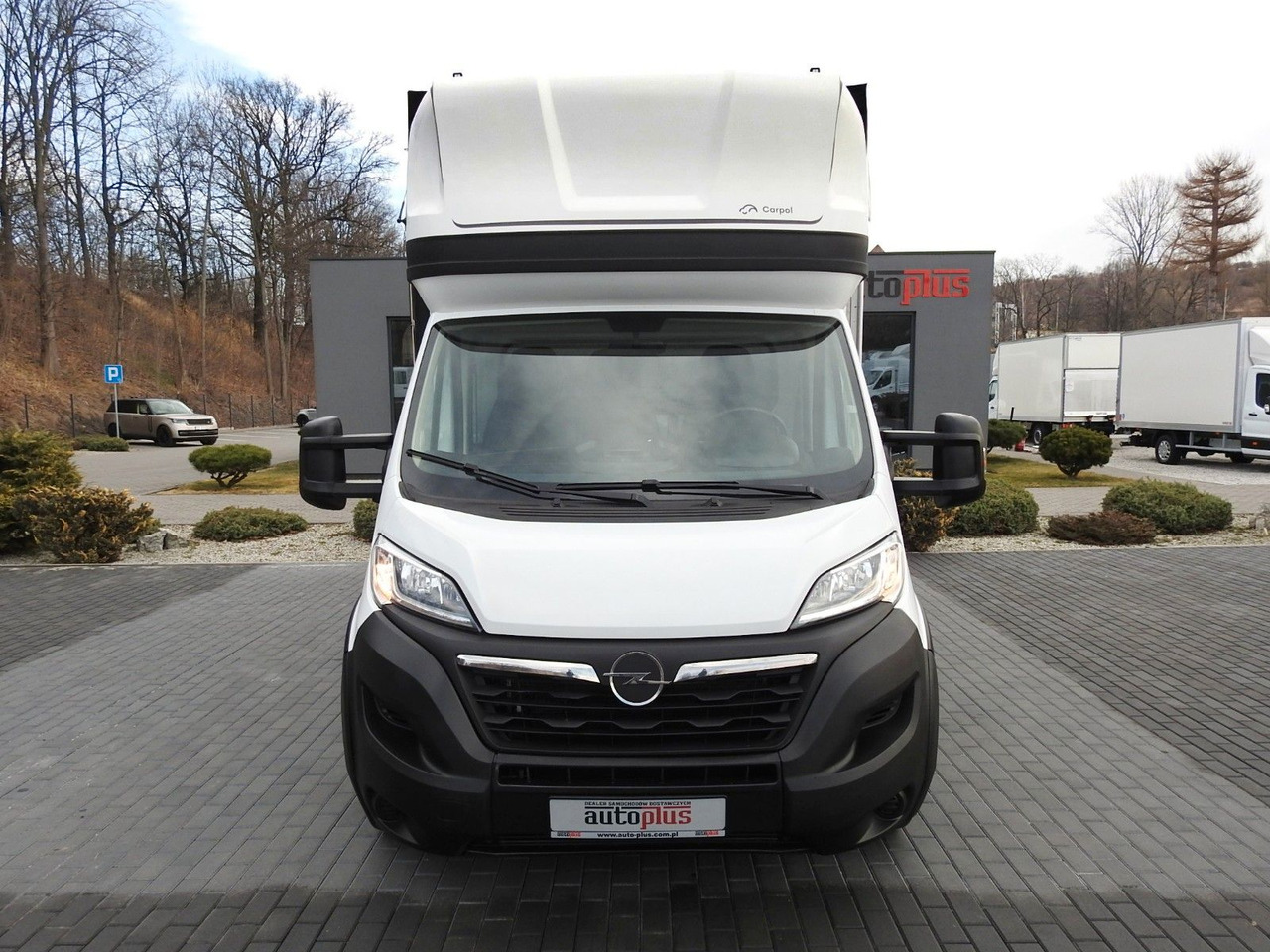شاحنة مغلقة بستائر جانبية للبيع  Opel MOVANO  PRITSCHE PLANE 10 PALETTEN WEBASTO  A/C: صورة 5