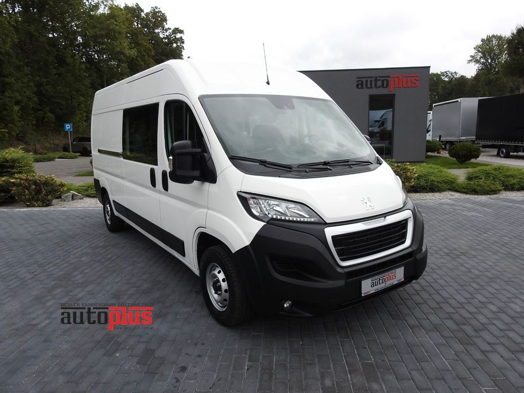 Peugeot BOXER KASTENWAGEN DOPPELKABINE 6 SITZE TEMPOMAT - فان, الشاحنات الصغيرة كابينة مزدوجة: صورة 1 Peugeot BOXER KASTENWAGEN DOPPELKABINE 6 SITZE TEMPOMAT - فان, الشاحنات الصغيرة كابينة مزدوجة: صورة 1