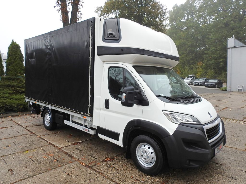 Peugeot BOXER PRITSCHE PLANE 8 PALLETS WEBASTO A/C - شاحنة مغلقة بستائر جانبية: صورة 4 Peugeot BOXER PRITSCHE PLANE 8 PALLETS WEBASTO A/C - شاحنة مغلقة بستائر جانبية: صورة 4