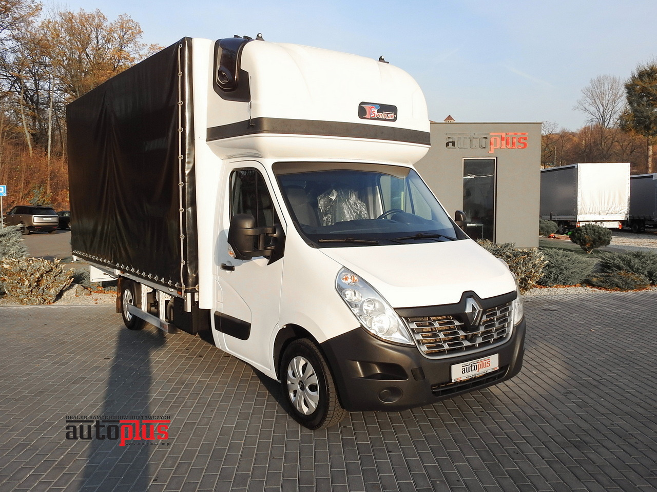 RENAULT MASTER TARPAULIN 10 PALLETS WEBASTO CRUISE CONTROL AIR CONDITIONING PNEUMATICS 170HP - شاحنة مغلقة بستائر جانبية: صورة 1 RENAULT MASTER TARPAULIN 10 PALLETS WEBASTO CRUISE CONTROL AIR CONDITIONING PNEUMATICS 170HP - شاحنة مغلقة بستائر جانبية: صورة 1
