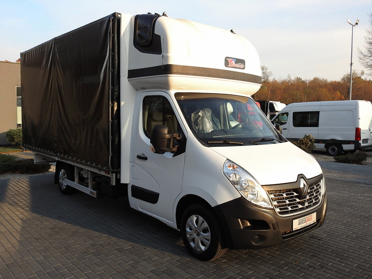RENAULT MASTER TARPAULIN 10 PALLETS WEBASTO CRUISE CONTROL AIR CONDITIONING PNEUMATICS 170HP - شاحنة مغلقة بستائر جانبية: صورة 4 RENAULT MASTER TARPAULIN 10 PALLETS WEBASTO CRUISE CONTROL AIR CONDITIONING PNEUMATICS 170HP - شاحنة مغلقة بستائر جانبية: صورة 4