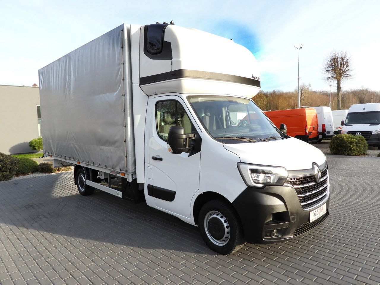 RENAULT MASTER TARPAULIN 10 PALLETS WEBASTO CRUISE CONTROL LED LIGHTS PNEUMATICS AIR CONDITIONING 165HP - شاحنة مغلقة بستائر جانبية: صورة 4 RENAULT MASTER TARPAULIN 10 PALLETS WEBASTO CRUISE CONTROL LED LIGHTS PNEUMATICS AIR CONDITIONING 165HP - شاحنة مغلقة بستائر جانبية: صورة 4
