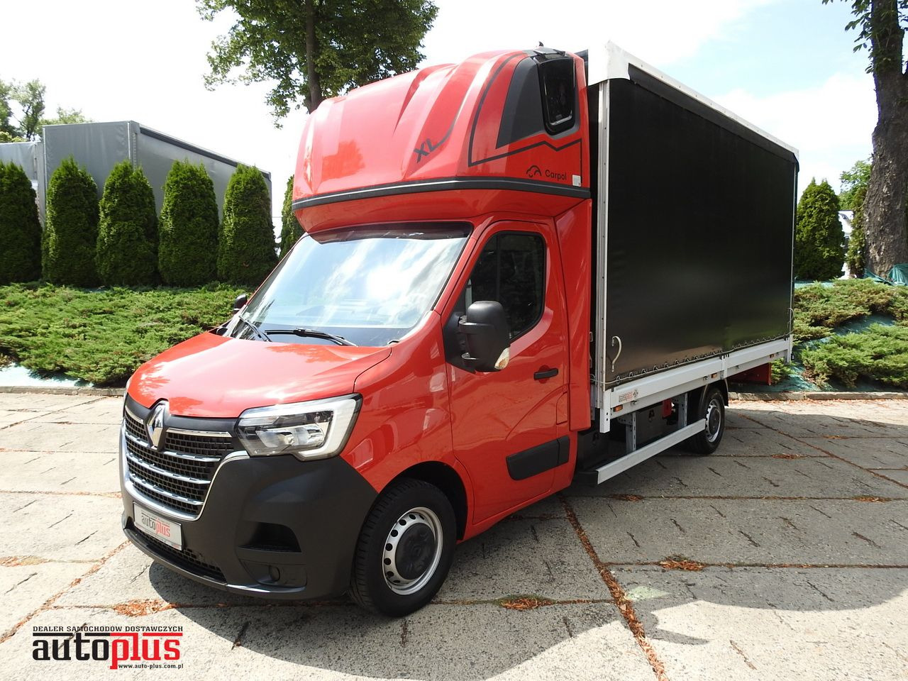 RENAULT MASTER TARPAULIN 10 PALLETS WEBASTO CRUISE CONTROL LED LIGHTS PNEUMATICS AIR CONDITIONING 165HP - شاحنة مغلقة بستائر جانبية: صورة 1 RENAULT MASTER TARPAULIN 10 PALLETS WEBASTO CRUISE CONTROL LED LIGHTS PNEUMATICS AIR CONDITIONING 165HP - شاحنة مغلقة بستائر جانبية: صورة 1