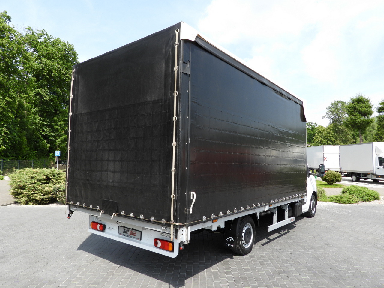 RENAULT MASTER TARPAULIN 12 PALLETS WEBASTO CRUISE CONTROL LED LIGHTS PNEUMATICS AIR CONDITIONING 165HP - شاحنة مغلقة بستائر جانبية: صورة 3 RENAULT MASTER TARPAULIN 12 PALLETS WEBASTO CRUISE CONTROL LED LIGHTS PNEUMATICS AIR CONDITIONING 165HP - شاحنة مغلقة بستائر جانبية: صورة 3