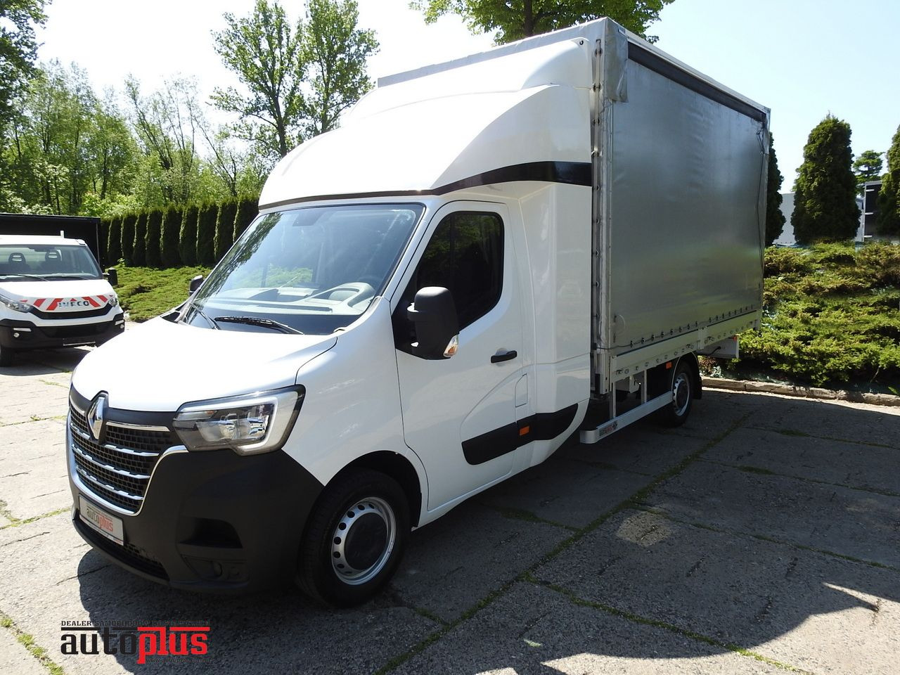 RENAULT MASTER TARPAULIN 8 PALLETS WEBASTO CRUISE CONTROL LED LIGHTS PNEUMATICS 165HP - شاحنة مغلقة بستائر جانبية: صورة 1 RENAULT MASTER TARPAULIN 8 PALLETS WEBASTO CRUISE CONTROL LED LIGHTS PNEUMATICS 165HP - شاحنة مغلقة بستائر جانبية: صورة 1
