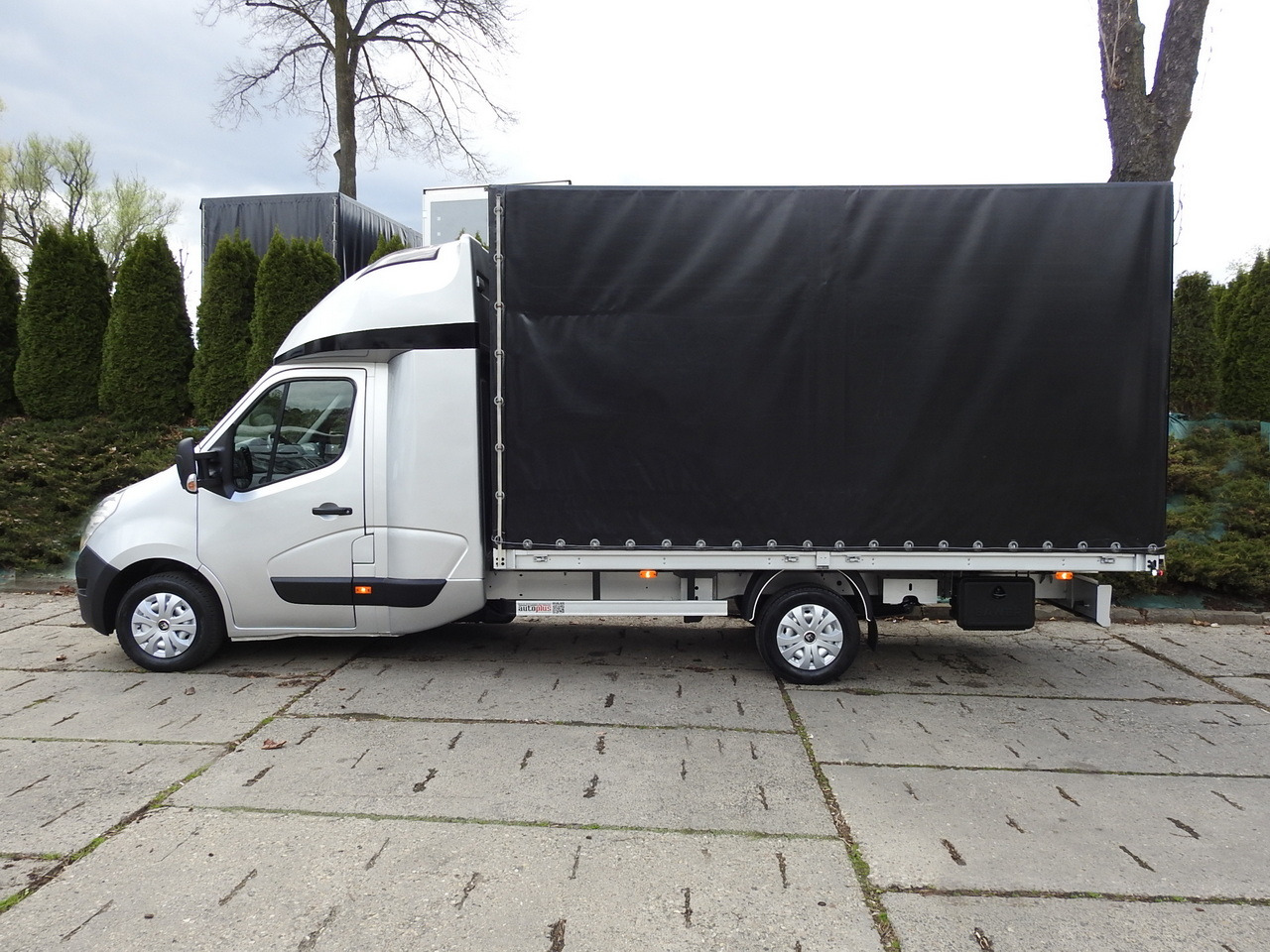 شاحنة مغلقة بستائر جانبية RENAULT MASTER TARPAULIN 8 PALLETS WEBASTO CRUISE CONTROL NAVIGATION AIR CONDITIONING PNEUMATICS  170HP: صورة 9