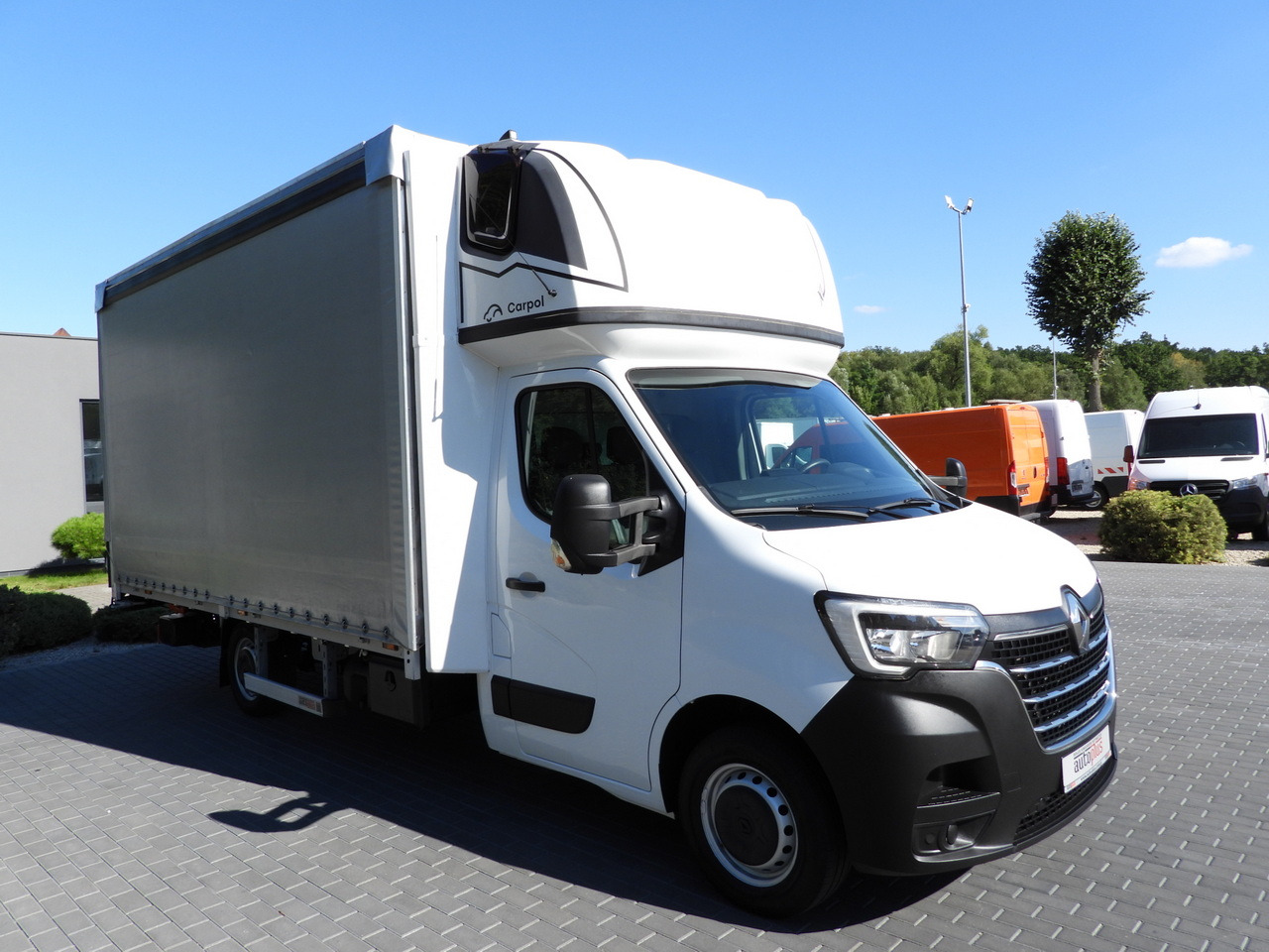 RENAULT MASTER TARPAULIN LIFT 10 PALLETS WEBASTO CRUISE CONTROL LED LIGHTS PNEUMATICS AIR CONDITIONING 165HP - شاحنة مغلقة بستائر جانبية: صورة 4 RENAULT MASTER TARPAULIN LIFT 10 PALLETS WEBASTO CRUISE CONTROL LED LIGHTS PNEUMATICS AIR CONDITIONING 165HP - شاحنة مغلقة بستائر جانبية: صورة 4