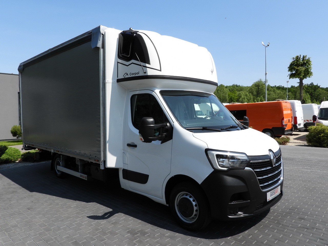 RENAULT MASTER TARPAULIN LIFT 10 PALLETS WEBASTO CRUISE CONTROL LED LIGHTS PNEUMATICS AIR CONDITIONING 165HP - شاحنة مغلقة بستائر جانبية: صورة 4 RENAULT MASTER TARPAULIN LIFT 10 PALLETS WEBASTO CRUISE CONTROL LED LIGHTS PNEUMATICS AIR CONDITIONING 165HP - شاحنة مغلقة بستائر جانبية: صورة 4