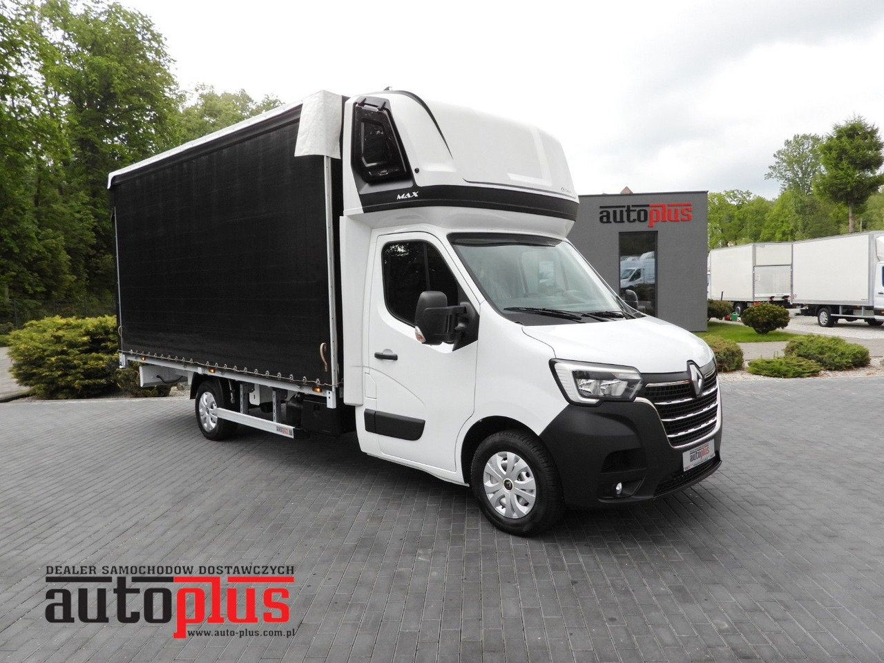Renault MASTER PLANDEKA 10 PALET WEBASTO TEMPOMAT A/C - شاحنة مغلقة بستائر جانبية: صورة 1 Renault MASTER PLANDEKA 10 PALET WEBASTO TEMPOMAT A/C - شاحنة مغلقة بستائر جانبية: صورة 1