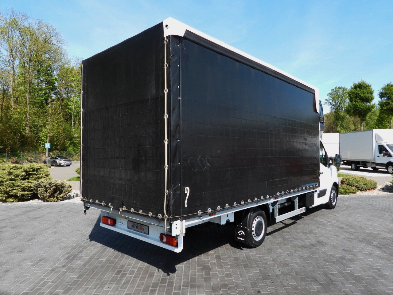 Renault MASTER PRITSCHE PLANE 10 PALETTEN WEBASTO A/C - شاحنة مغلقة بستائر جانبية: صورة 3 Renault MASTER PRITSCHE PLANE 10 PALETTEN WEBASTO A/C - شاحنة مغلقة بستائر جانبية: صورة 3