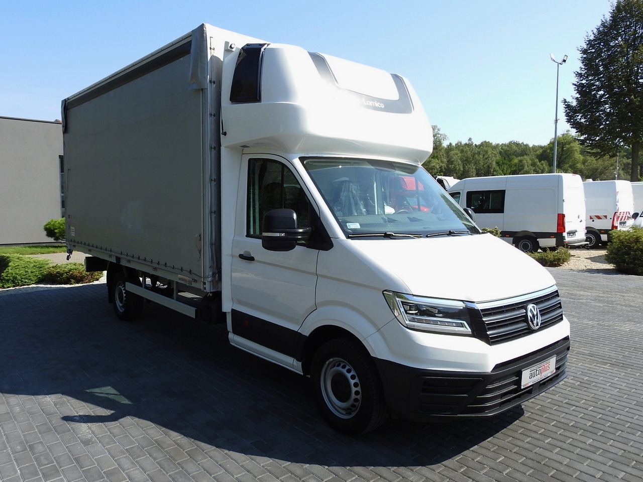 VOLKSWAGEN CRAFTER TARPAULIN 10 PALLETS WEBASTO CRUISE CONTROL AIR CONDITIONING LED LIGHTS 180HP - شاحنة مغلقة بستائر جانبية: صورة 4 VOLKSWAGEN CRAFTER TARPAULIN 10 PALLETS WEBASTO CRUISE CONTROL AIR CONDITIONING LED LIGHTS 180HP - شاحنة مغلقة بستائر جانبية: صورة 4