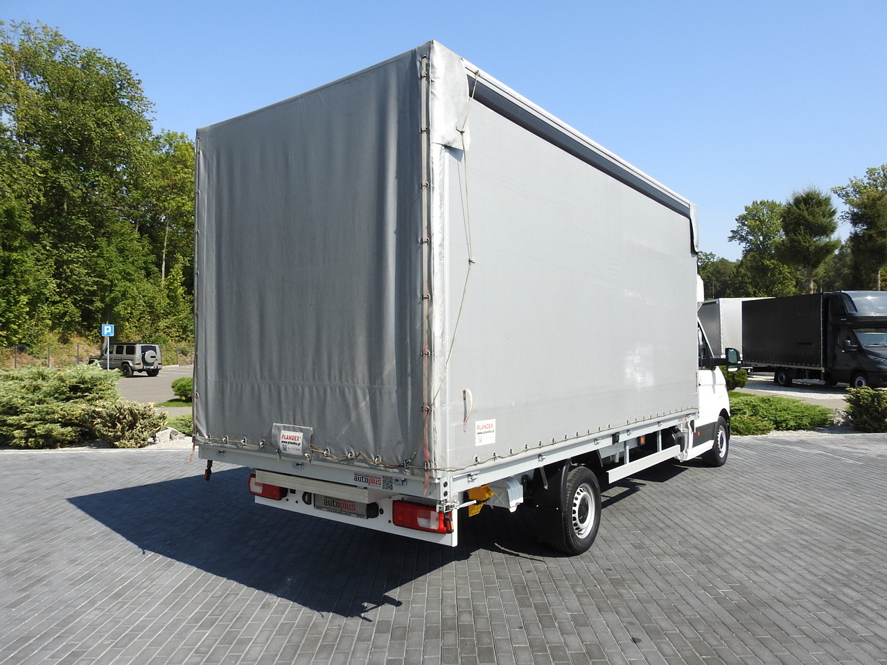 VOLKSWAGEN CRAFTER TARPAULIN 10 PALLETS WEBASTO CRUISE CONTROL AIR CONDITIONING LED LIGHTS 180HP - شاحنة مغلقة بستائر جانبية: صورة 3 VOLKSWAGEN CRAFTER TARPAULIN 10 PALLETS WEBASTO CRUISE CONTROL AIR CONDITIONING LED LIGHTS 180HP - شاحنة مغلقة بستائر جانبية: صورة 3