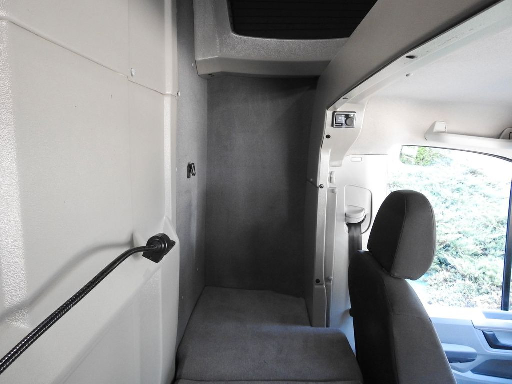 شاحنة مغلقة بستائر جانبية, الشاحنات الصغيرة كابينة مزدوجة Volkswagen CRAFTER PRITSCHE PLANE 10 PALETTEN WEBASTO A/C: صورة 28