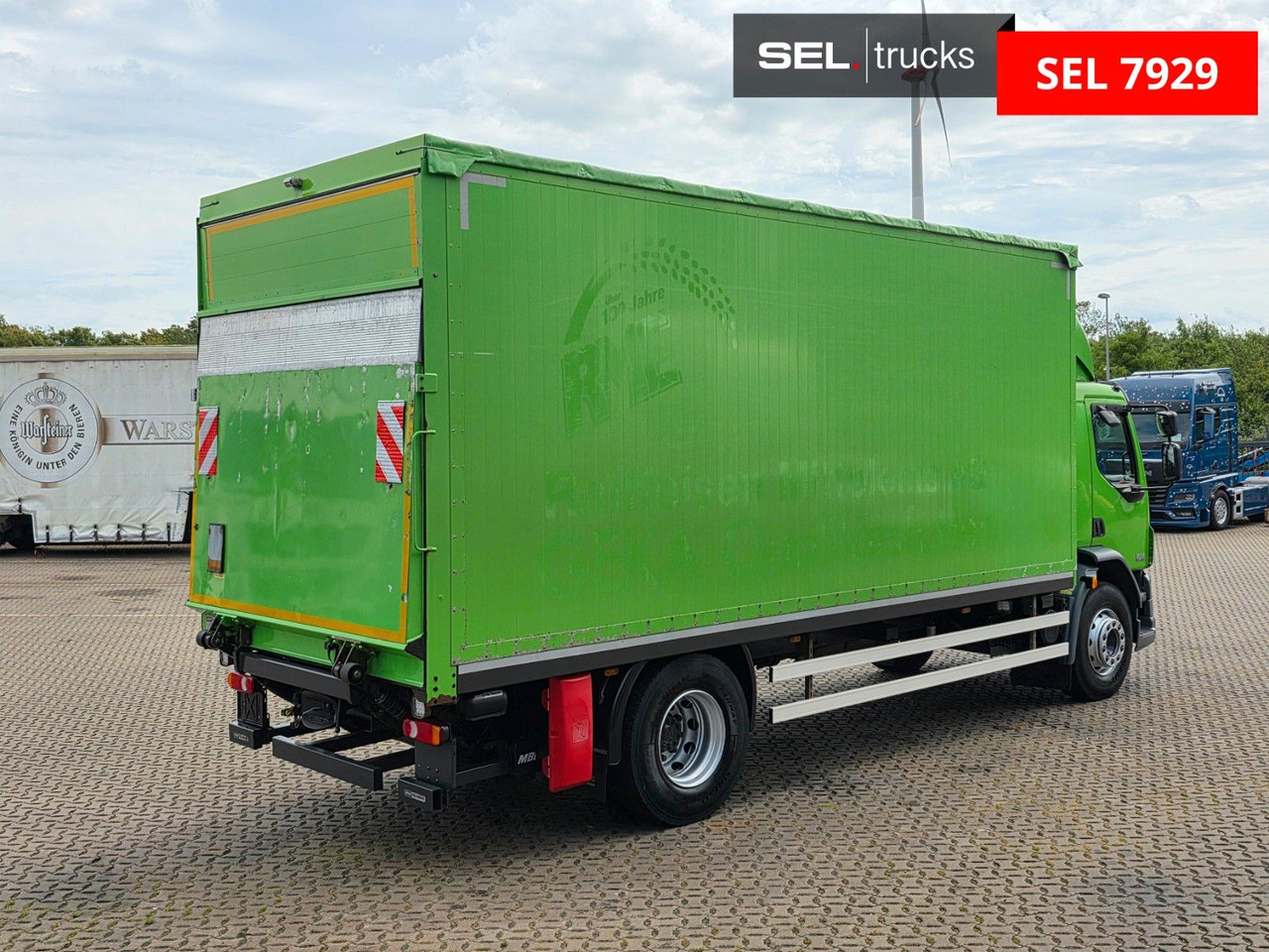 DAF FA LF 55.300 / Ladebordwand + Kofferseite - شاحنة ذات ستائر جانبية: صورة 5 DAF FA LF 55.300 / Ladebordwand + Kofferseite - شاحنة ذات ستائر جانبية: صورة 5