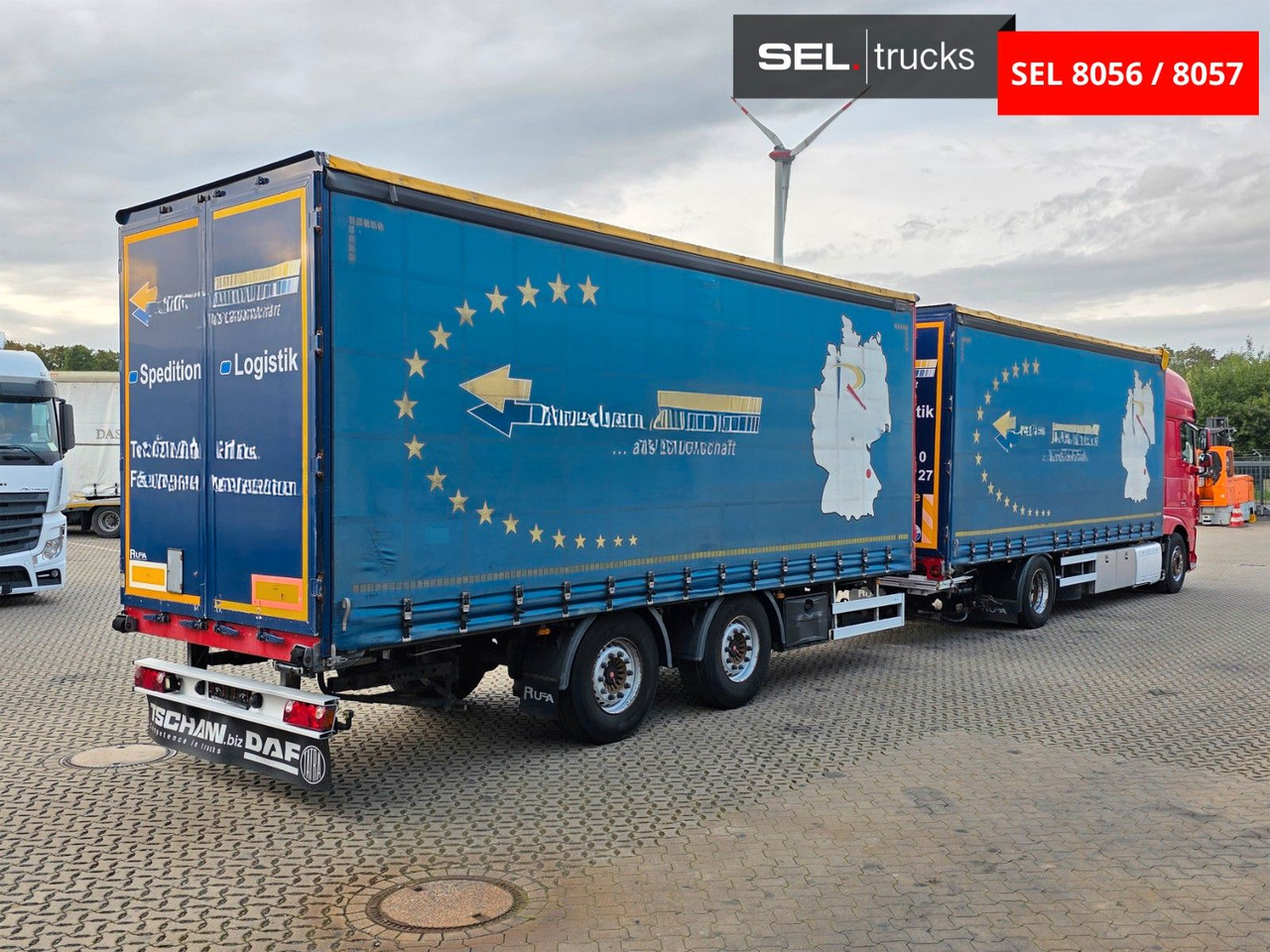 DAF XF 410 / ZF Intarder / Durchladezug - شاحنة ذات ستائر جانبية: صورة 5 DAF XF 410 / ZF Intarder / Durchladezug - شاحنة ذات ستائر جانبية: صورة 5